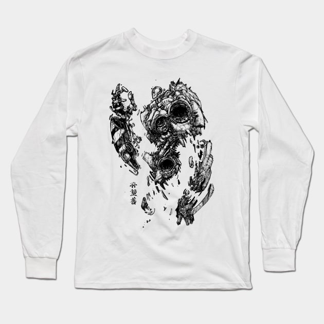 INKED: Evaporate Long Sleeve T-Shirt by Jaroldsng